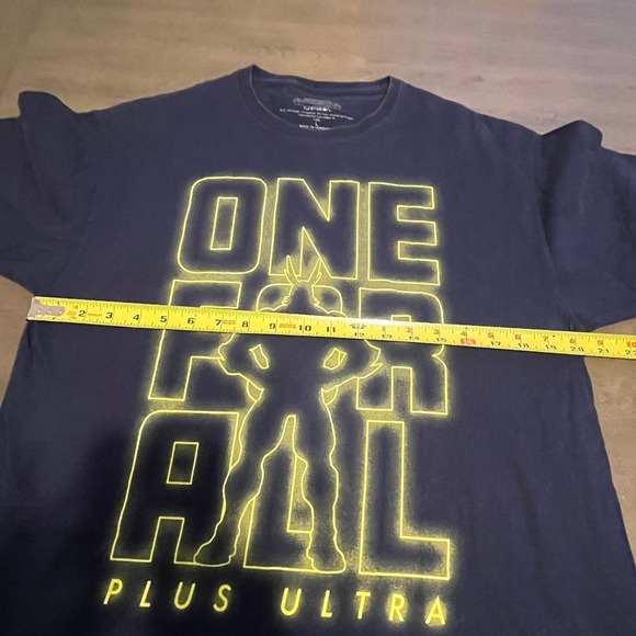 My Hero Academia One For All T-Shirt Men's Large | Plus Ultra Anime Graphic Tee - Picture 3 of 6
